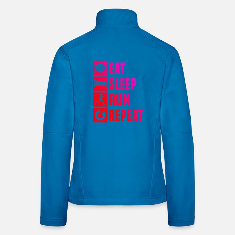 Gift idea for a running with running Women's Softshell Jacket