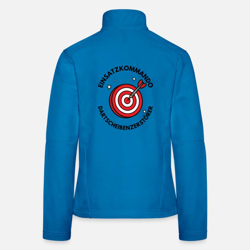 Einsatzkommando Dartscheibenzerstörer Gruppenshirt Frauen Softshelljacke