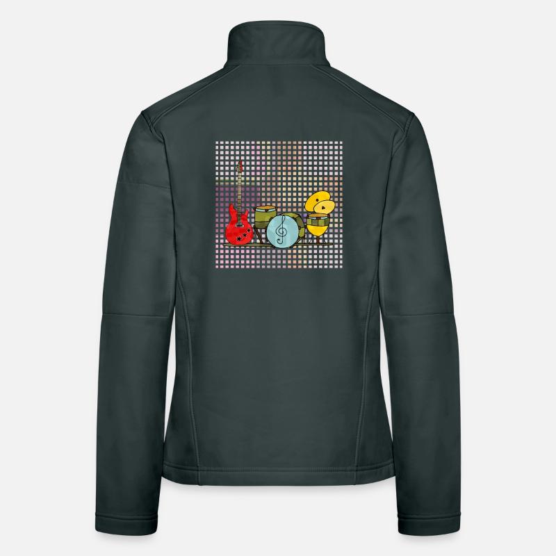 Musical instruments Women's Softshell Jacket