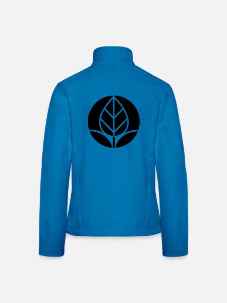 Gardener Plants Logo Horticulture - Women's Softshell Jacket - light blue - Back