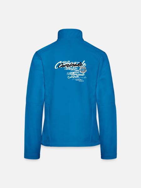 Caminade Mtb Enduro Trash Mountain Design - Frauen Softshelljacke - Lichtblau