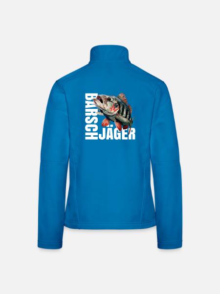 Barsch Jäger - Frauen Softshelljacke - Lichtblau - Hinten