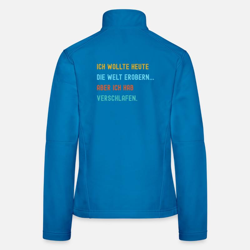 Commitment with a humorous worldview Women's Softshell Jacket