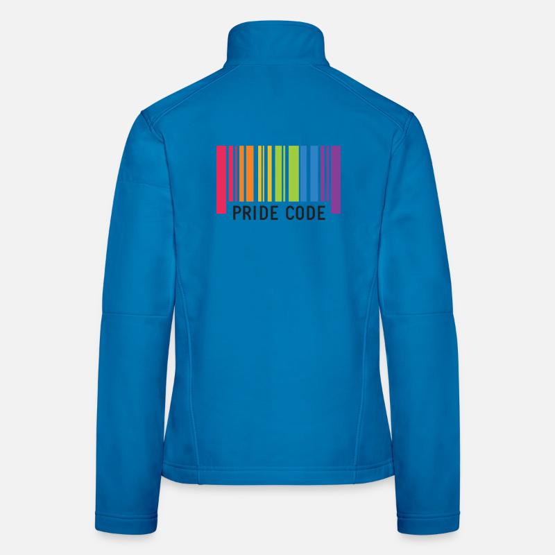 LGBT Pride Month - Pride Code Women's Softshell Jacket