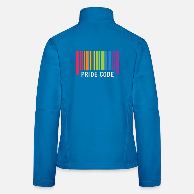 LGBT Pride Monat - Pride Code Frauen Softshelljacke