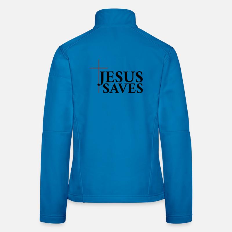 Jesus Rettet Frauen Softshelljacke