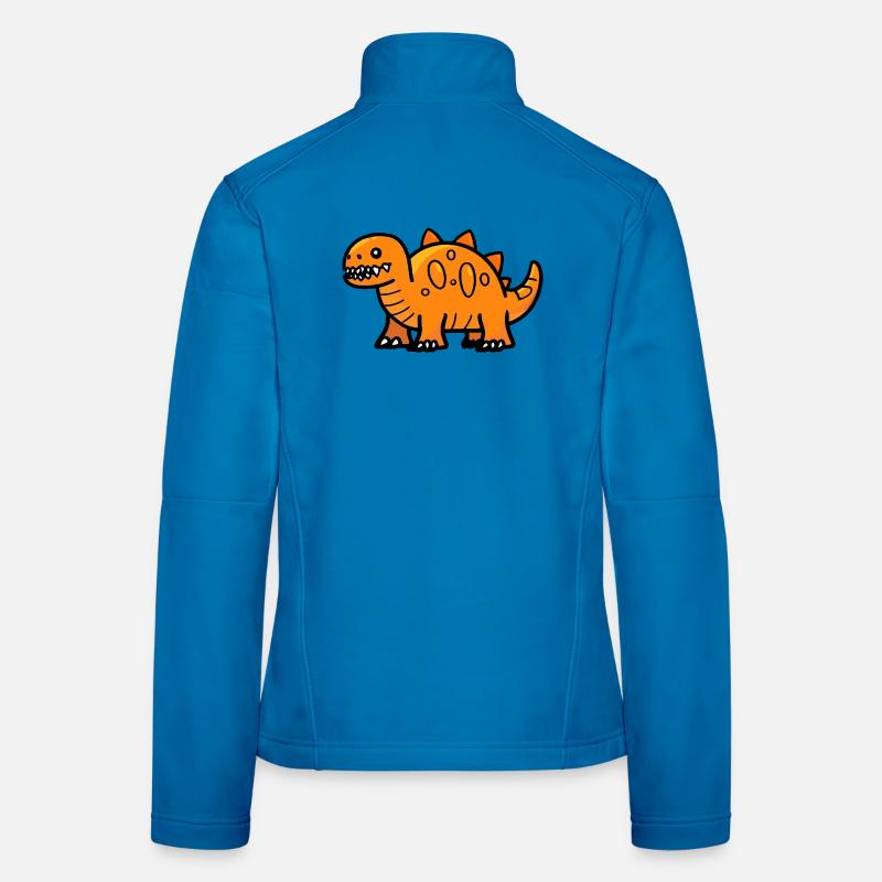 Dinosaurier stegosaurus Halloween Lustig - Frauen Softshelljacke - Lichtblau