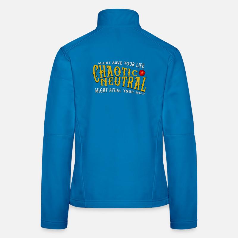 chaotisch neutral Frauen Softshelljacke