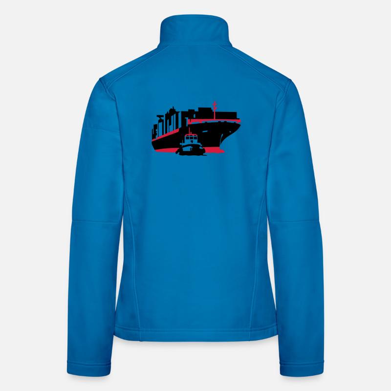 Containerschiff Frauen Softshelljacke