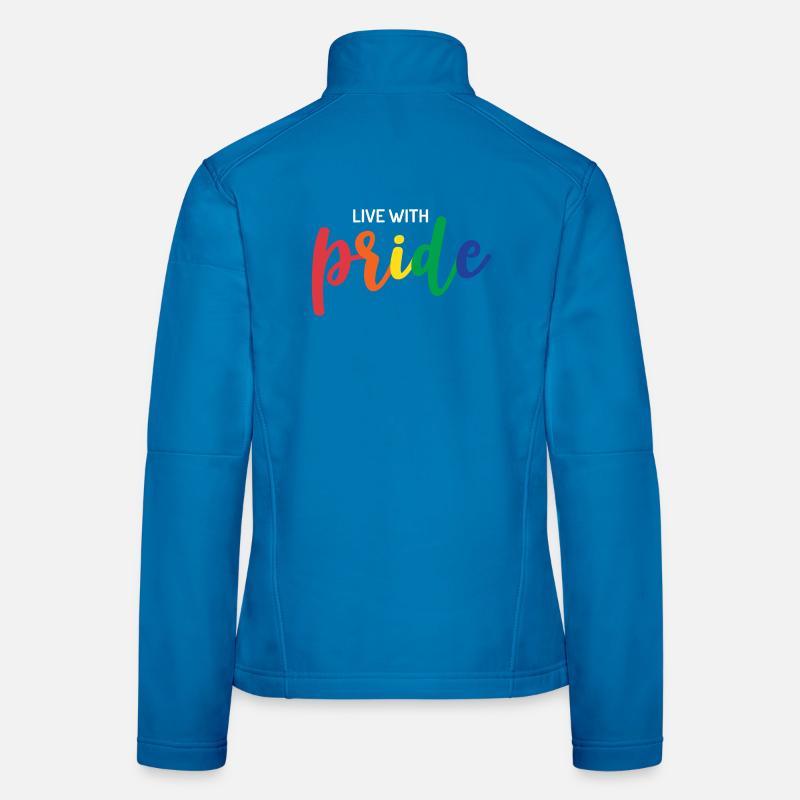 Live With Pride Women's Softshell Jacket