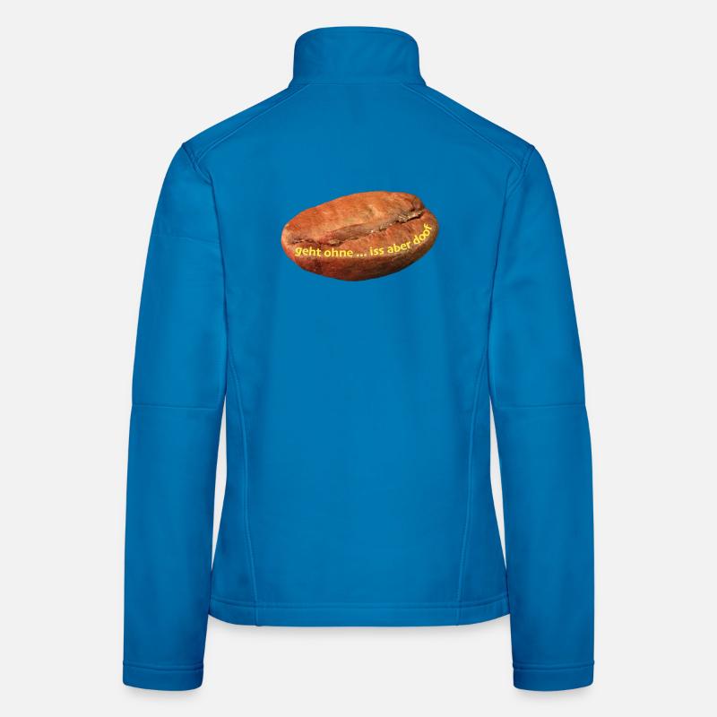 Kaffeebohne Frauen Softshelljacke