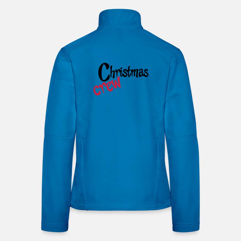 Teamwork at Christmas Women's Softshell Jacket