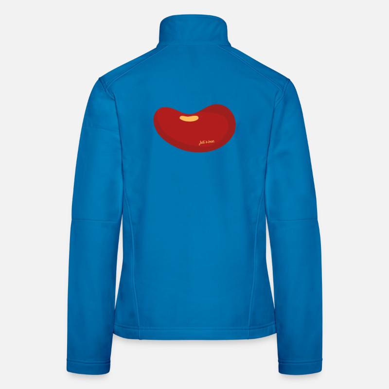 Juste un haricot Veste en tissu softshell Femme