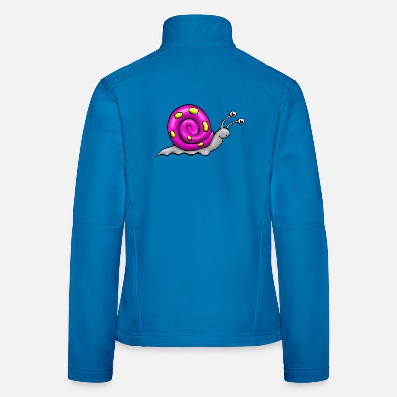 Snail comic Women's Softshell Jacket