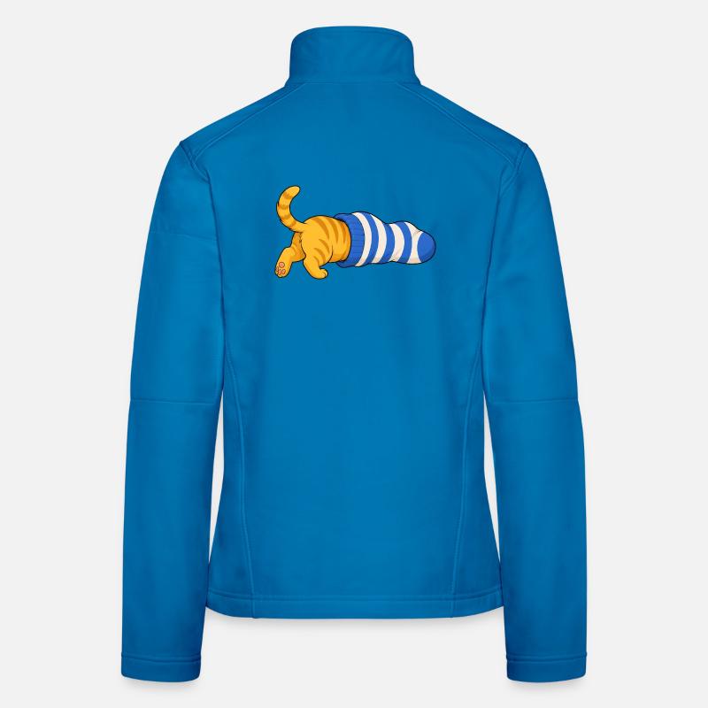 Cat in the sock Women's Softshell Jacket