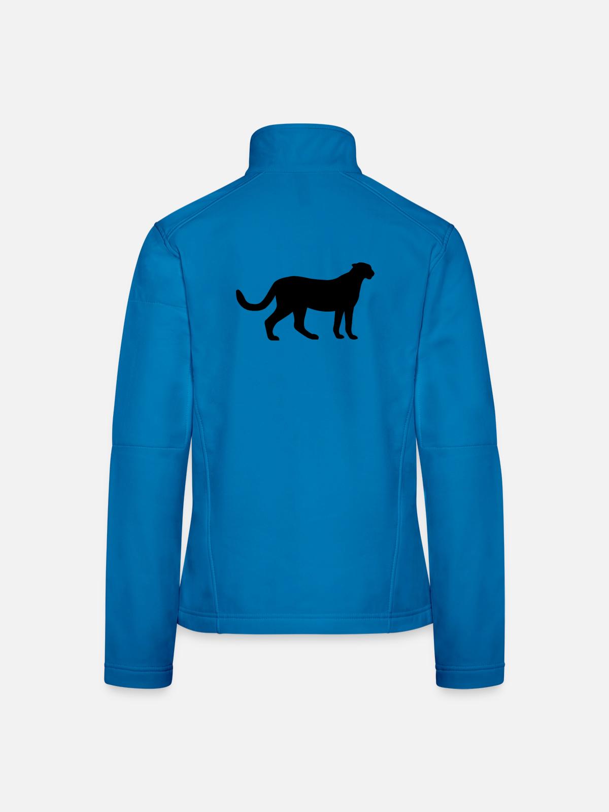 Gepard - Frauen Softshelljacke - Lichtblau - Hinten