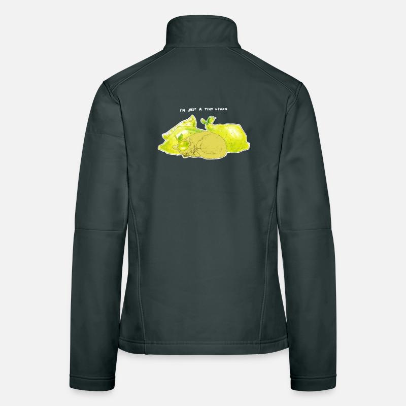 JUST A TINY LEMON Women's Softshell Jacket