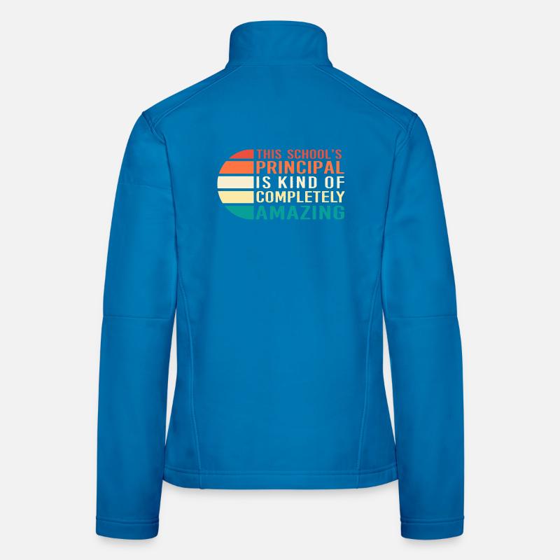 Schulleiter Schulleitung Schule Rektor Direktor Frauen Softshelljacke