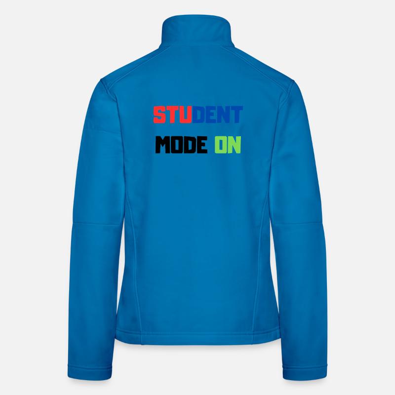 Funny Student – Student Mode ON Women's Softshell Jacket