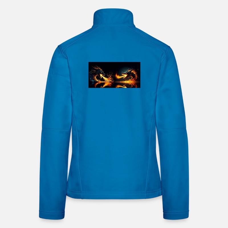 Chaleur de la bataille Veste en tissu softshell Femme