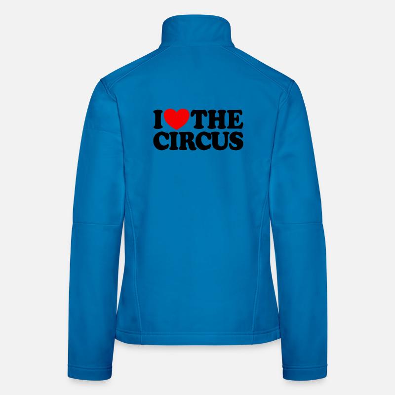 J’adore le cirque Veste en tissu softshell Femme