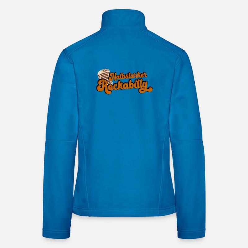 Rockabilly semi-fort Veste en tissu softshell Femme