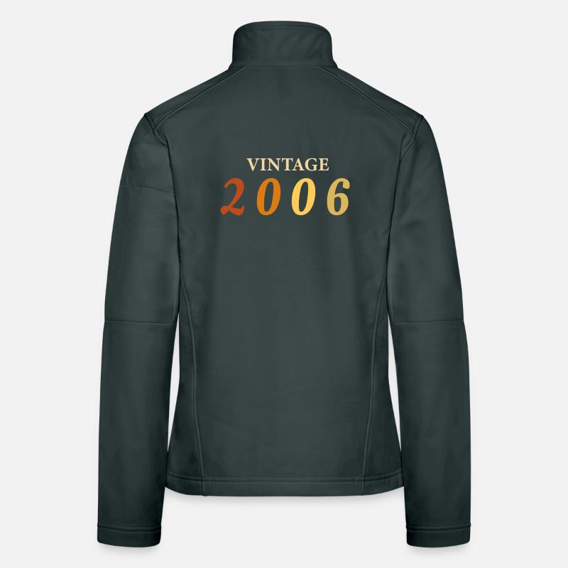 Tee 20 Ans Légende Né(e) 2006 Veste en tissu softshell Femme