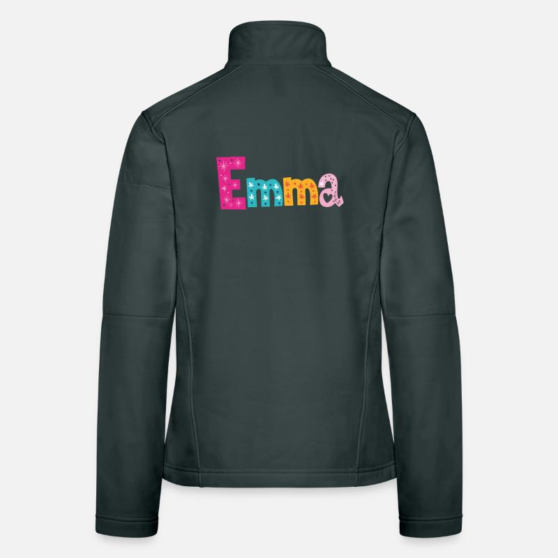 Personalized Emma Name Women's Softshell Jacket