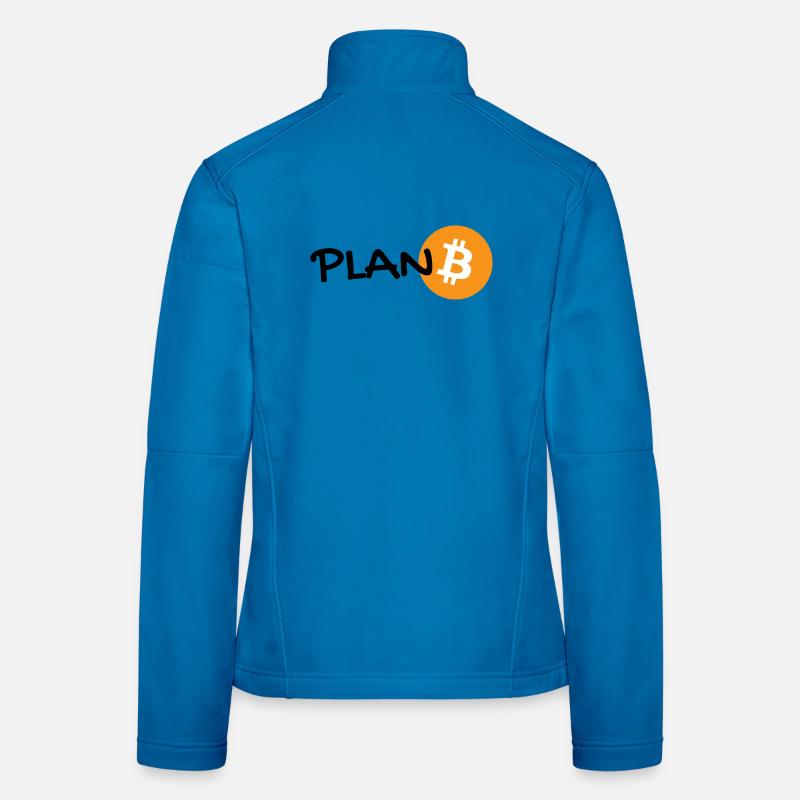 plan B - bitcoin Plan Bitcoin - Hoodl  Frauen Softshelljacke