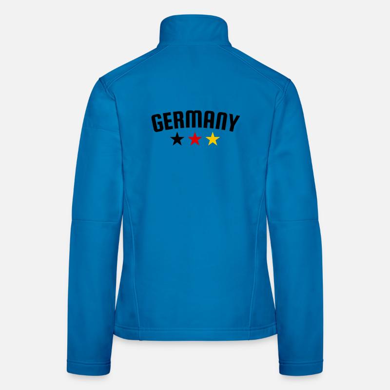 Germany 3 Star Design EN Women's Softshell Jacket