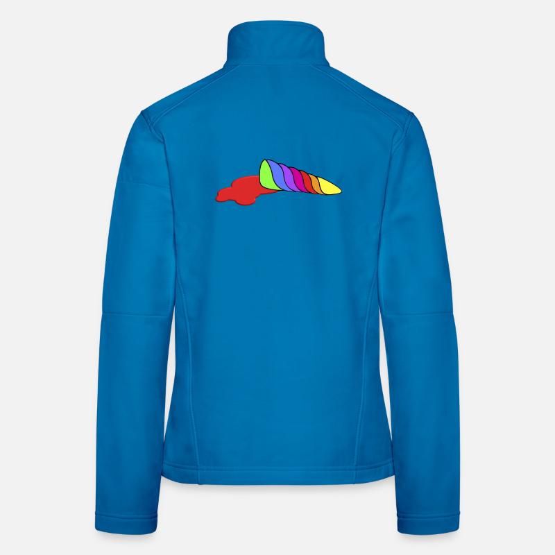 Horn Unicorn Women's Softshell Jacket