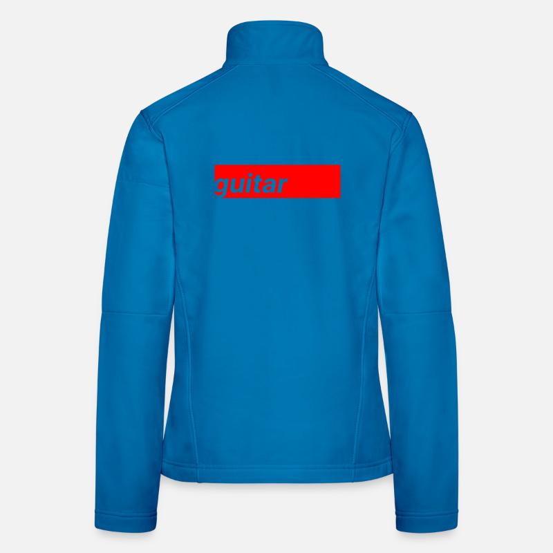 Guitare Veste en tissu softshell Femme