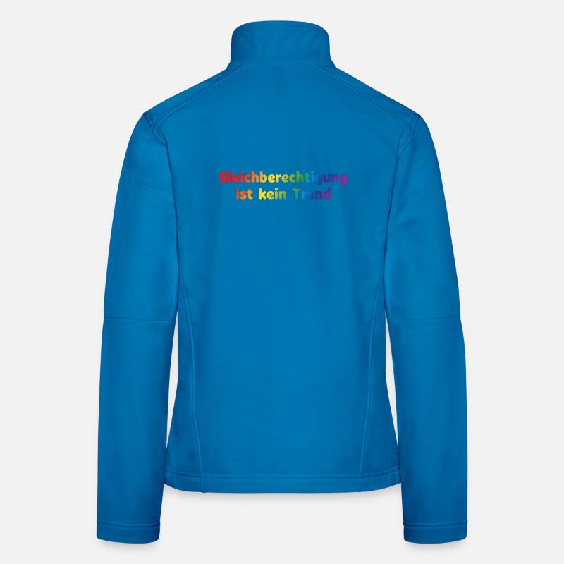 Equality is not a trend rainbow Women's Softshell Jacket