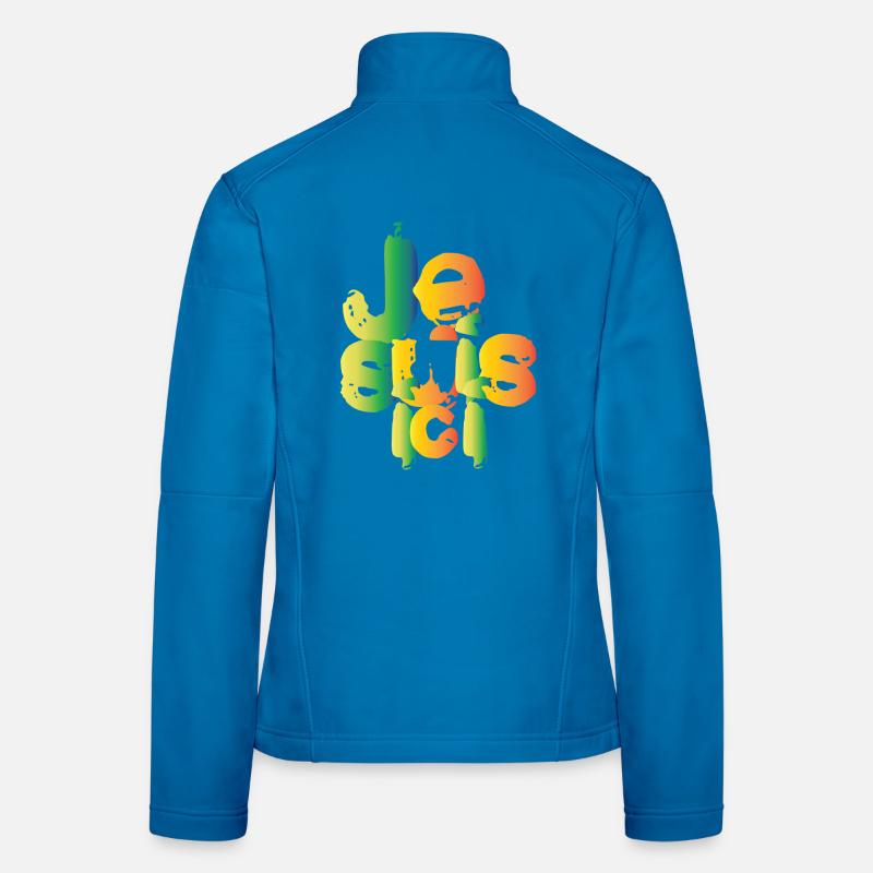 Ich bin hier Frauen Softshelljacke