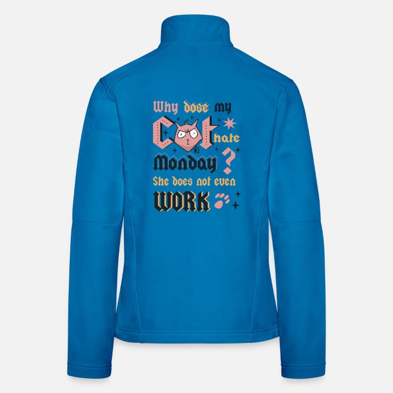 Cats Monday Women's Softshell Jacket