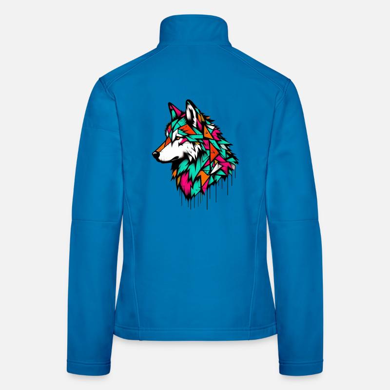 Loup Veste en tissu softshell Femme