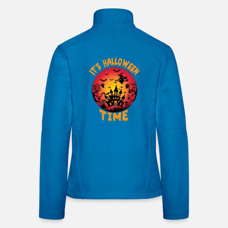 It's Halloween Time Design Women's Softshell Jacket