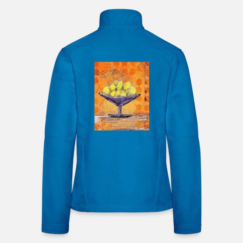 Zester aux citrons Veste en tissu softshell Femme