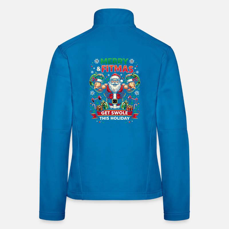 Santa Fitmas Strength Training Women's Softshell Jacket