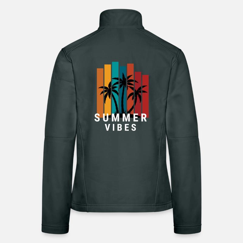 Sommerliche Vibes Frauen Softshelljacke