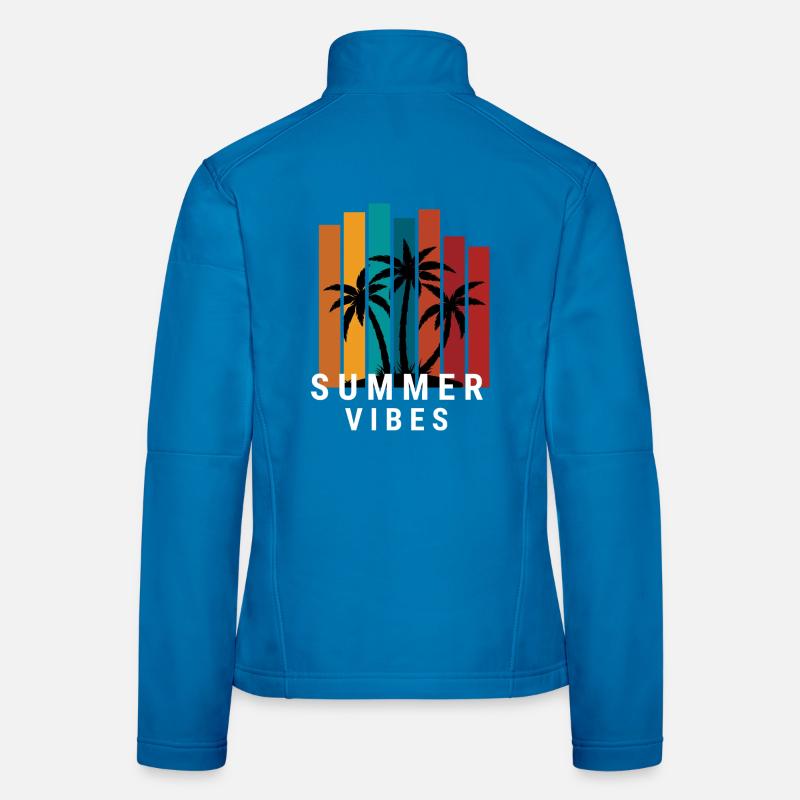 Sommerliche Vibes Frauen Softshelljacke