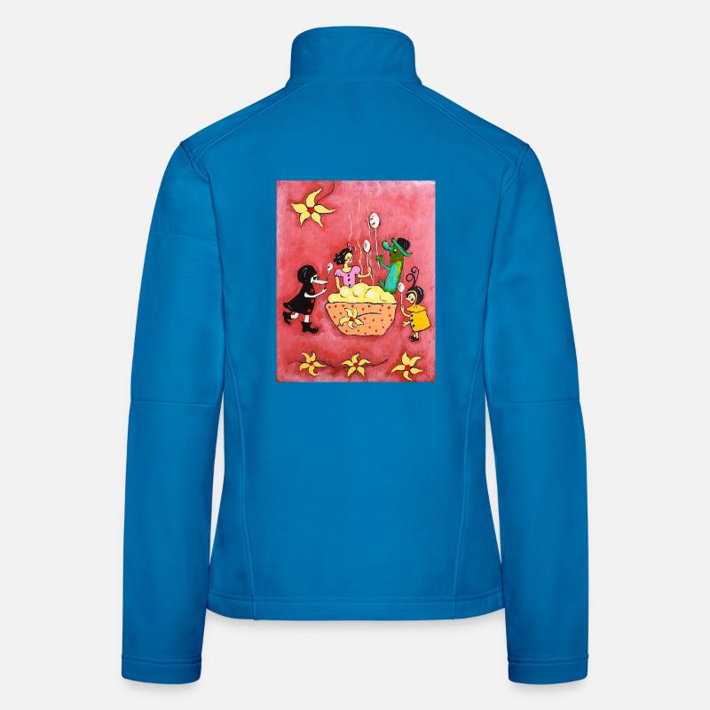 Vanilla pudding Women's Softshell Jacket