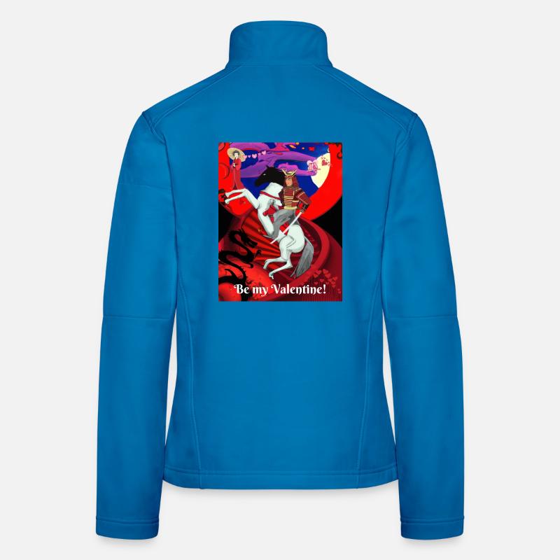 Asie - Le samouraï est à la recherche de sa Saint-Valentin! Veste en tissu softshell Femme