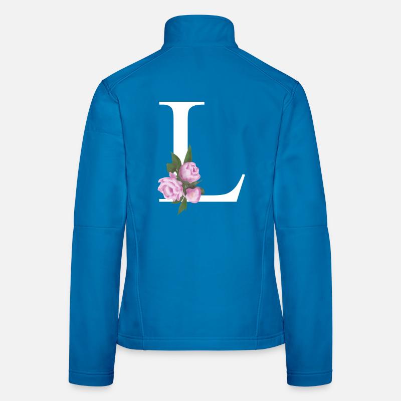 L - Frauen Softshelljacke - Lichtblau