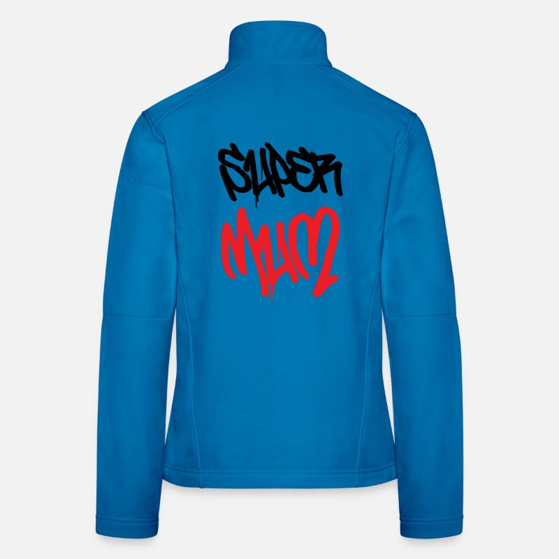 Super Mom - Muttertag Frauen Softshelljacke