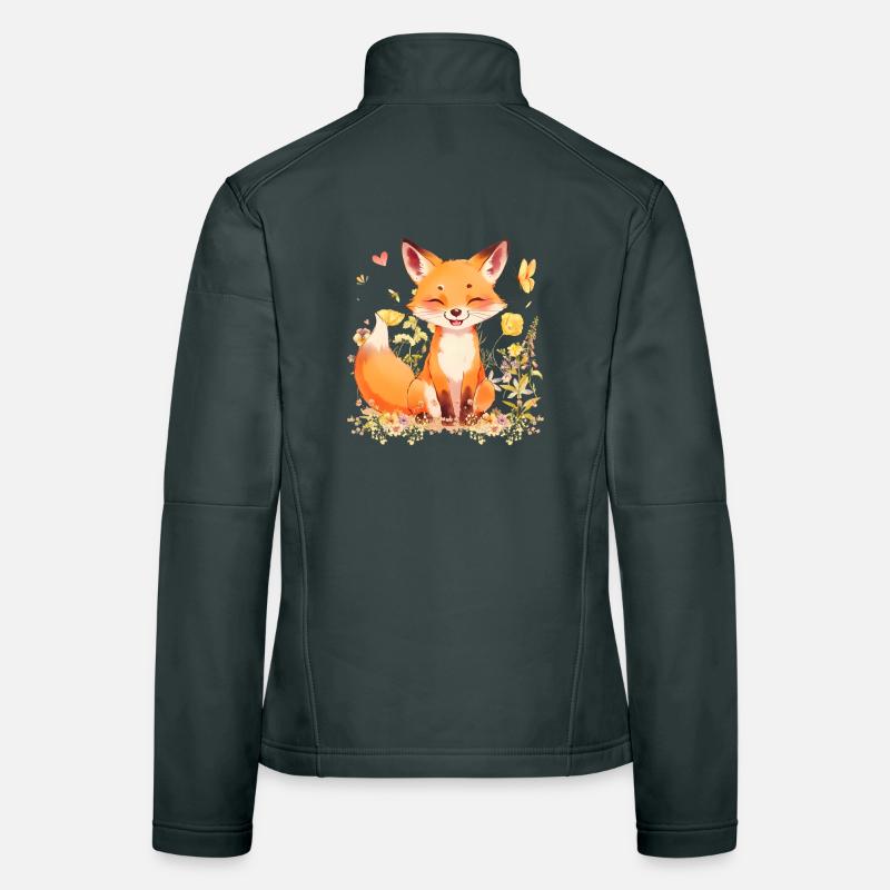 Playful Fox Women's Softshell Jacket
