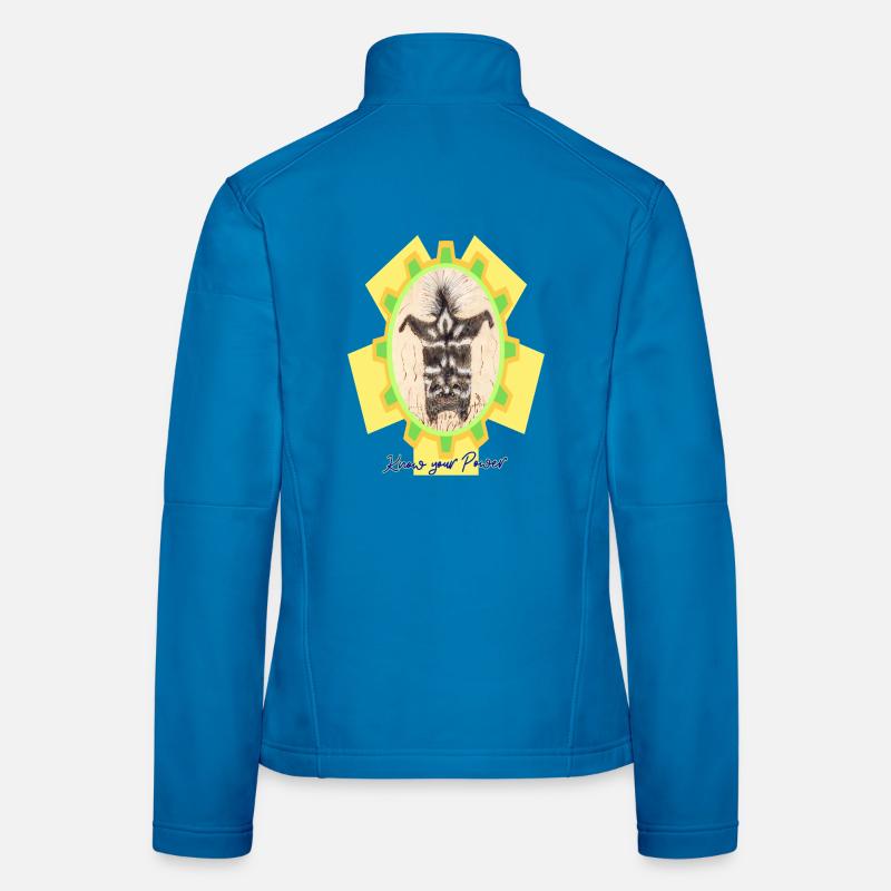 Skunk_Know_your_Power Women's Softshell Jacket