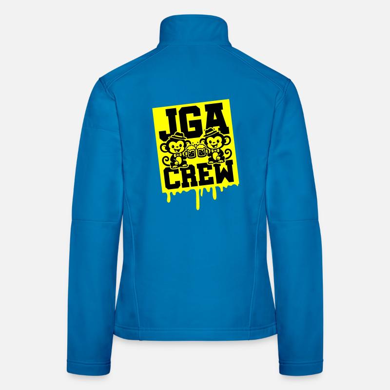 Jga Crew Junggesellen Affe Frauen Softshelljacke