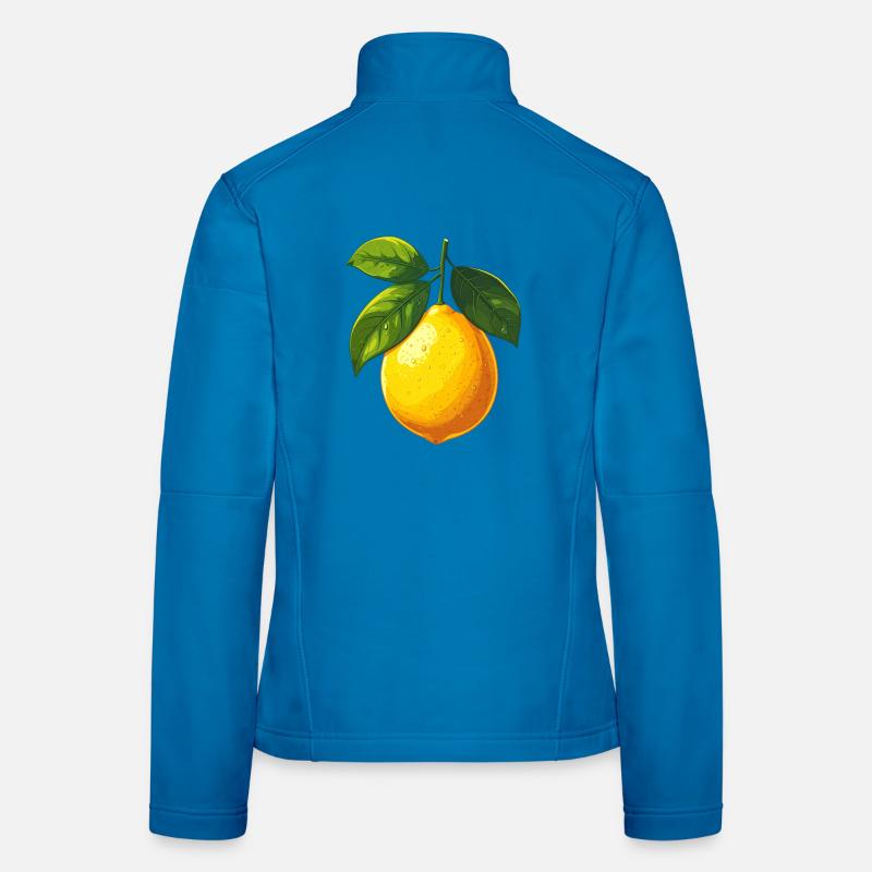 Zitrone Frauen Softshelljacke