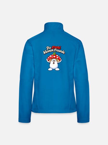 file_000000005d00820a9617b1e5231e2e40 - Frauen Softshelljacke - Lichtblau - Hinten